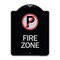 Signmission No Parking Symbol Heavy-Gauge Aluminum Architectural Sign, 24" x 18", BS-1824-24653 A-DES-BS-1824-24653 - alternate 1